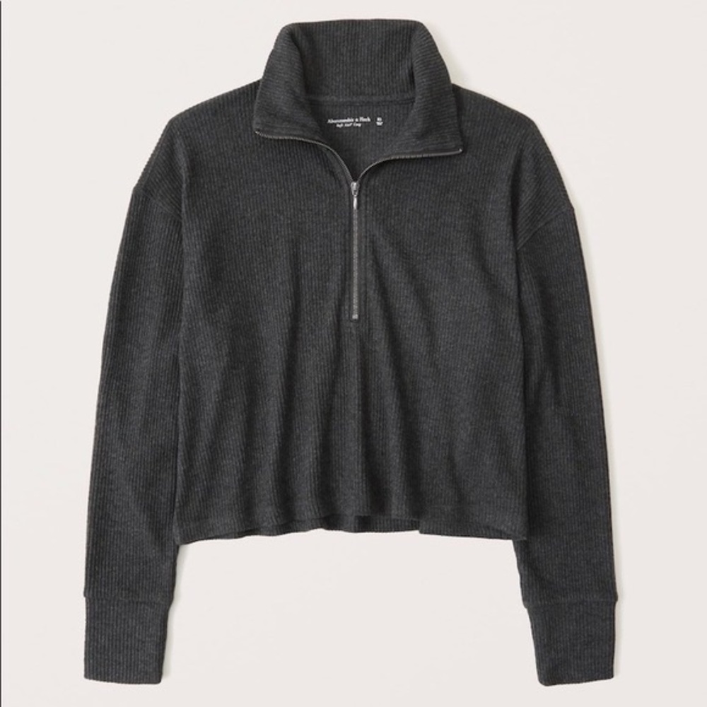 Abercrombie & Fitch Charcoal Gray Women's Sweater